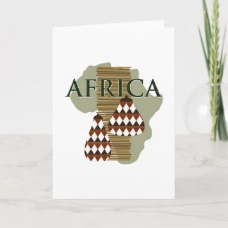 Afrika - Rik på historia Helgkort