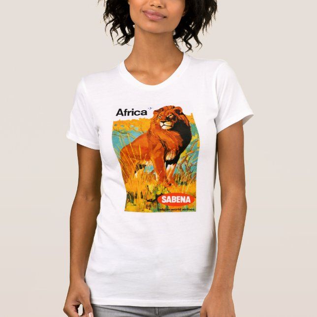 Afrika~ Sabena T-shirt (Framsida)