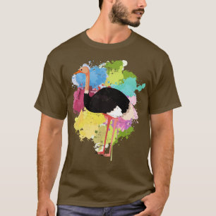 Afrika Safari Bird Ostrich T Shirt