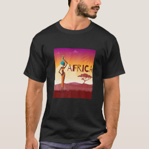 Afrika Safari Vilda djur Cute 15 T Shirt