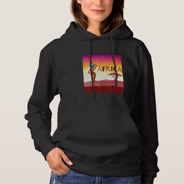 Afrika Safari Vilda djur Cute Novelty 5 T Shirt (Framsida)