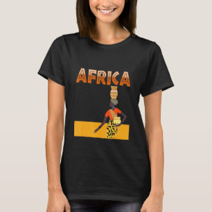 Afrika Safari Vilda djur Cute Novelty T Shirt