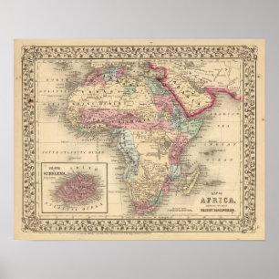 Afrika Saint Helena Poster