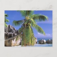 Afrika, Seychellerna, La Digue Island. Granit 2