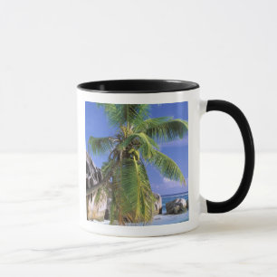 Afrika, Seychellerna, La Digue-ön. Granit 2 Mugg