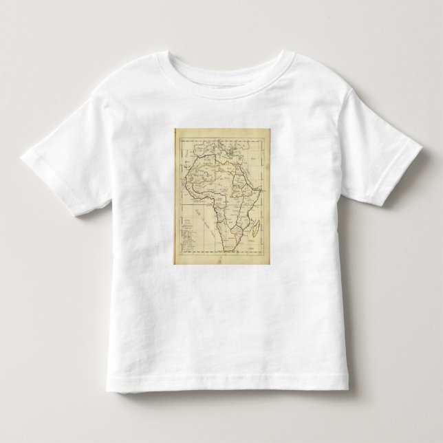 Afrika som är medelhavs- t-shirt (Framsida)