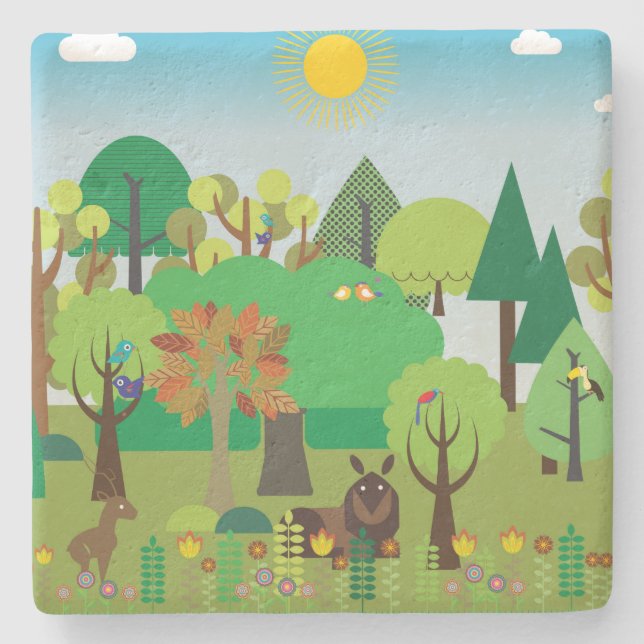 Afrika Stenunderlägg (Framsidan)