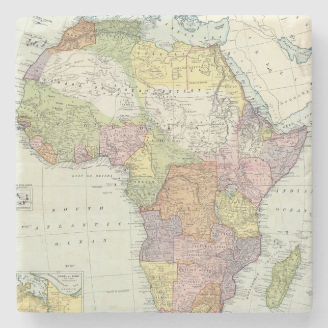 Afrika Suez kanal Stenunderlägg (Framsidan)