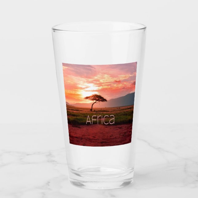 Afrika Sunset African Glaskopp (Framsida)