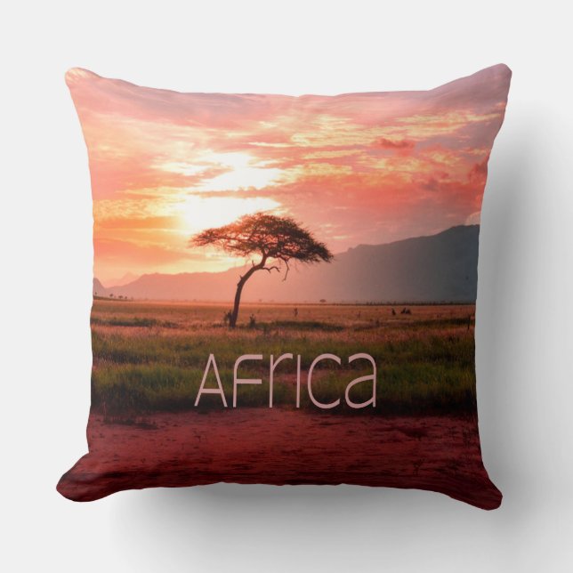 Afrika Sunset African Kudde (Framsida)