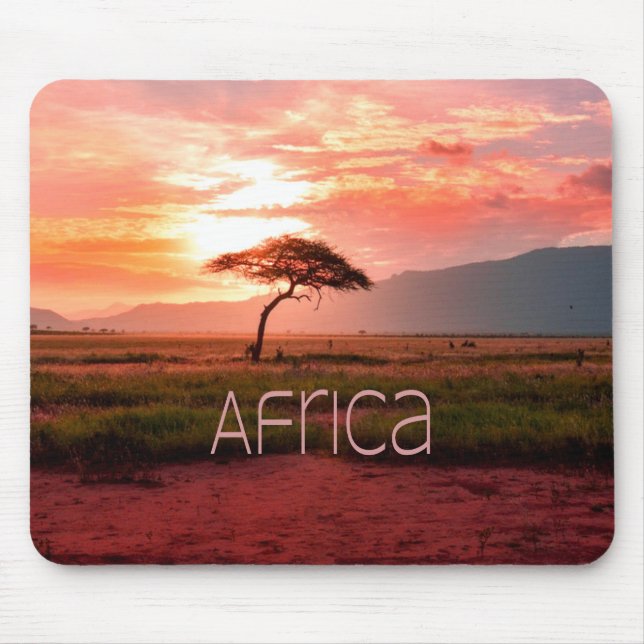 Afrika Sunset African Musmatta (Framsidan)