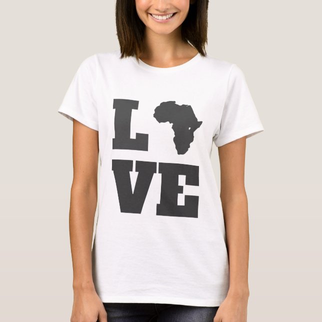 Afrika T Shirt (Framsida)