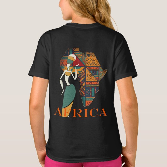 Afrika T Shirt (Baksida)