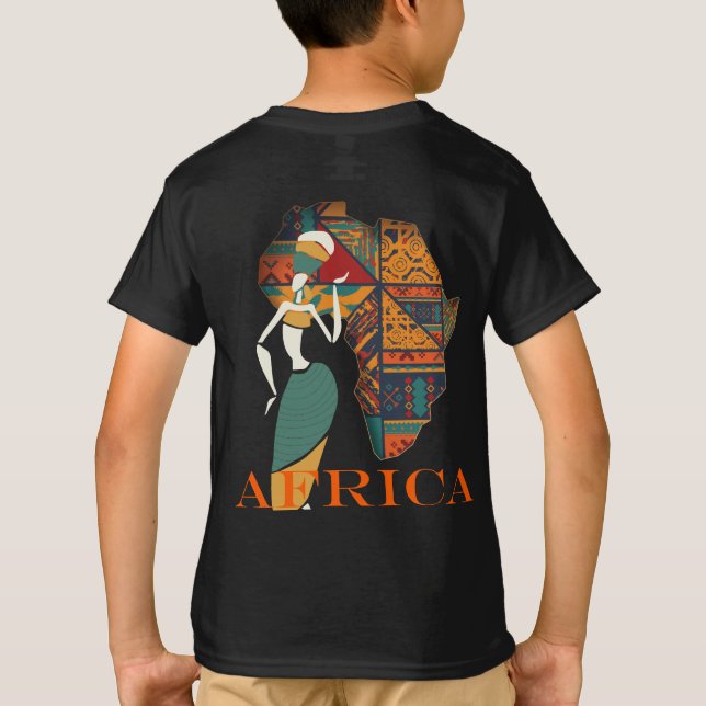 Afrika T Shirt (Baksida)