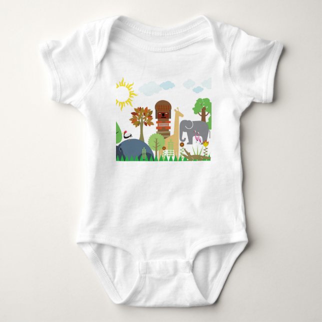 Afrika T Shirt (Framsida)