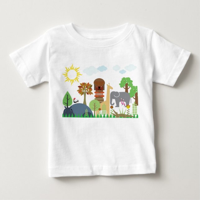 Afrika T Shirt (Framsida)