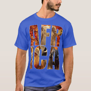 Afrika T Shirt Afrika Big 5 Tee Sydafrika Safa