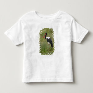 Afrika. Tanzania. Hane Sadelstork Tee Shirt