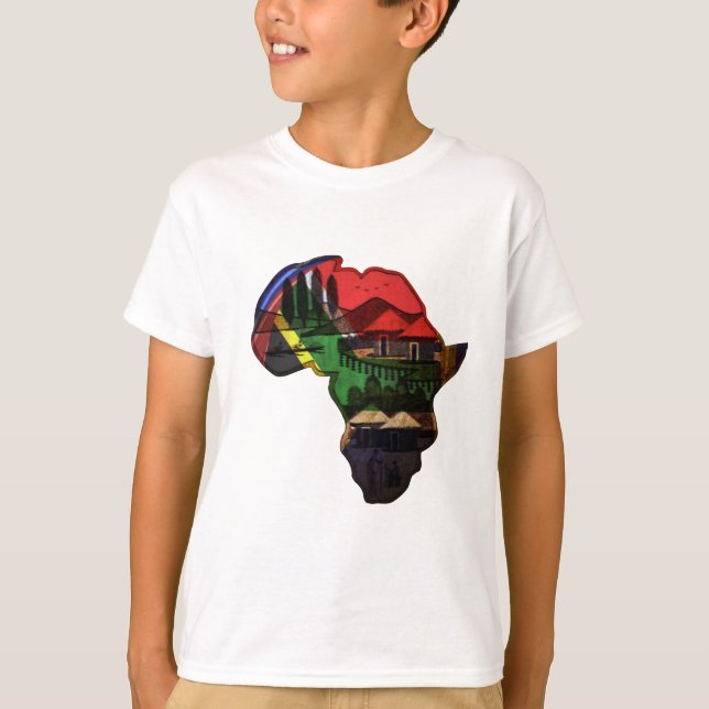 Afrika Tee Shirt (Framsida)
