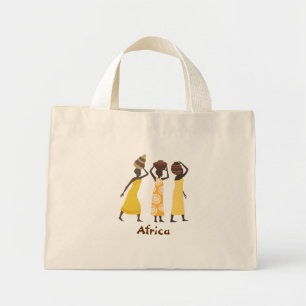 Afrika till påse mini tygkasse