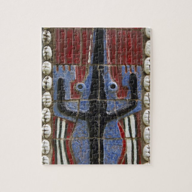 Afrika, Togo, Kpalime. Artissans hantverk Pussel (Vertikal)