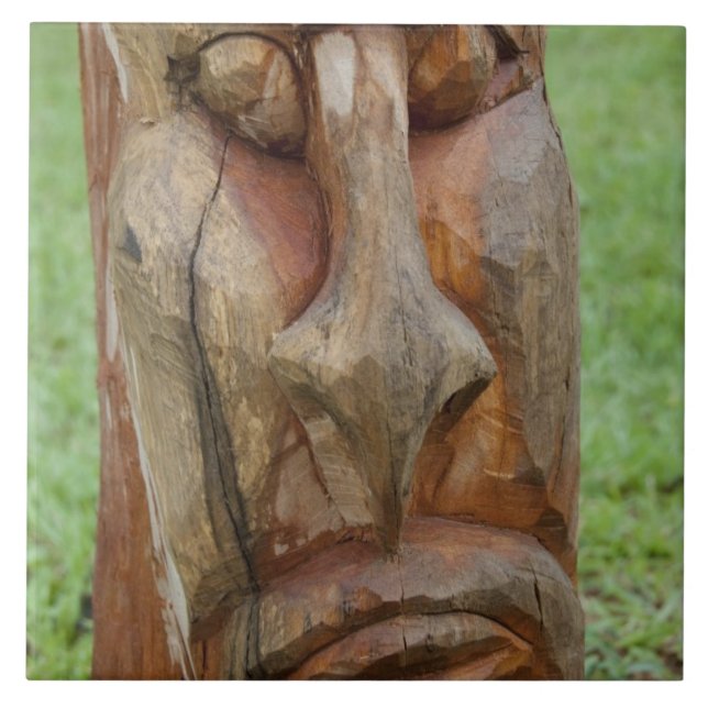 Afrika, Togo, Kpalime. Artisséhantverkscentral 2 Kakelplatta (Framsidan)