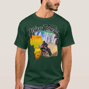 Afrika Toring Twin Motorcycle Nature Offroad Cycle T Shirt