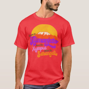 AFRIKA Toto Lyrics As Sure Kilimanjaro T Shirt
