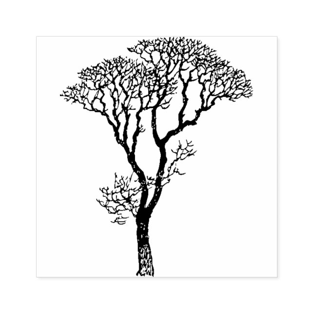 Afrika Träd 4 Safari Passport Boarding Pass (pass) Stämpel (Tryck)