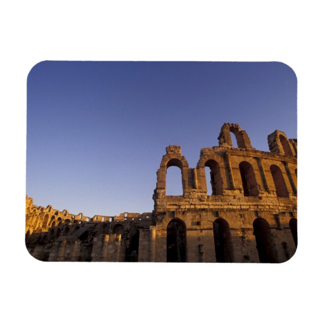 Afrika, Tunisien, El Jem. Ruiner av en romersk 2 Magnet (Horisontell)