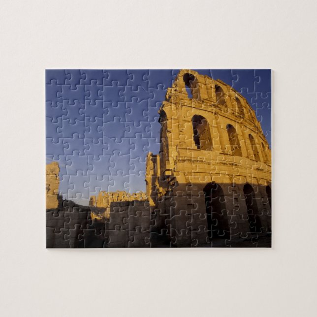 Afrika, Tunisien, El Jem. Ruiner av en romersk Pussel (Horisontell)