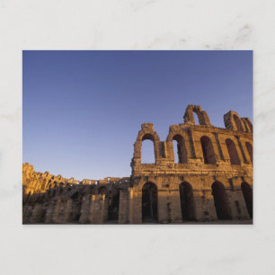 Afrika, Tunisien, El Jem. Ruiner av romersk 2 Vykort