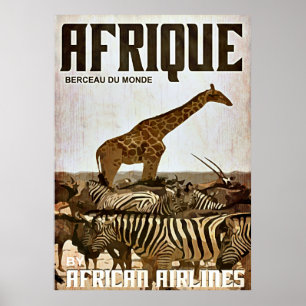 Afrika Turism Poster