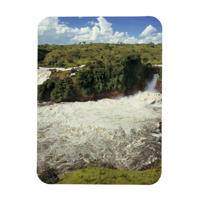 Afrika, Uganda, Murchison Falls NP. Den skummande Magnet (Vertikal)