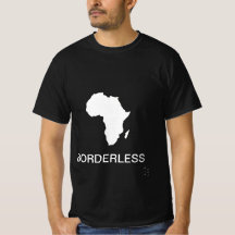 Afrika utan kanter T-Shirt