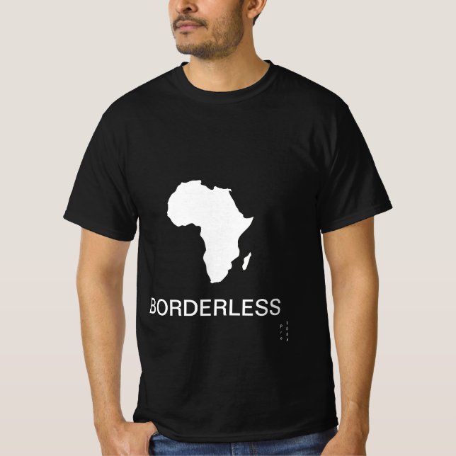 Afrika utan kanter T-Shirt (Framsida)