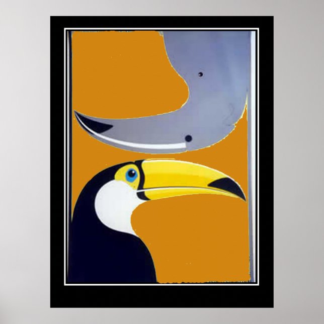 Afrika Vintage resor poster (Framsidan)