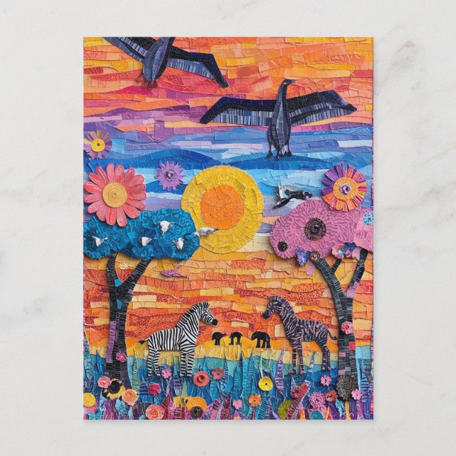 Afrika Vykort (Framsida)