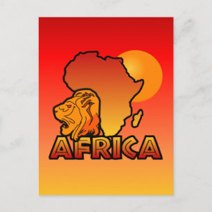 Afrika vykort