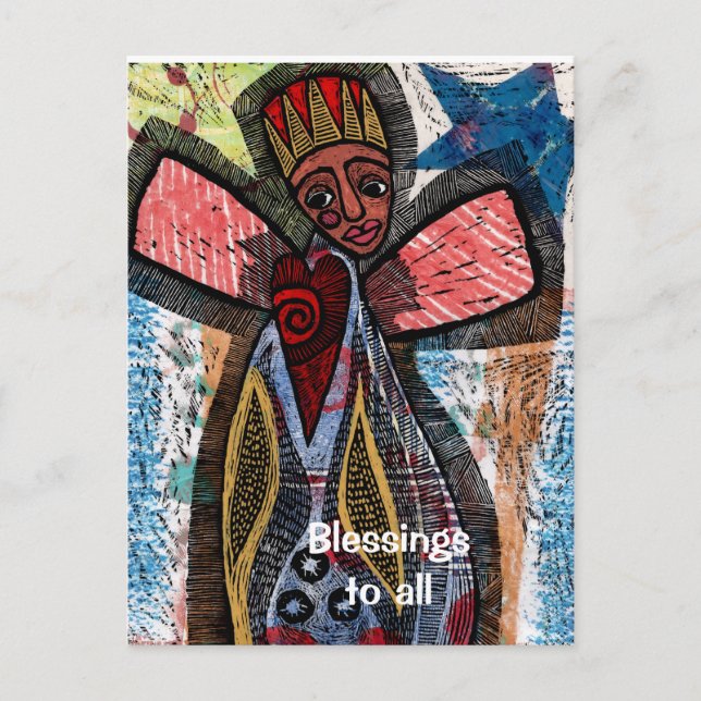 Afrika Vykort (Framsida)