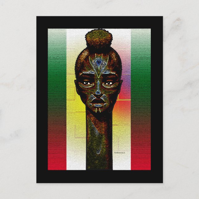 Afrika Vykort (Framsida)