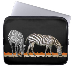Afrika Zebror Laptop sleeve