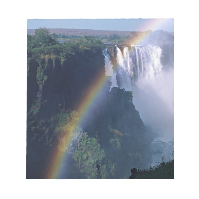 Afrika, Zimbabwe. Victoria Falls Anteckningsblock (Framsida)