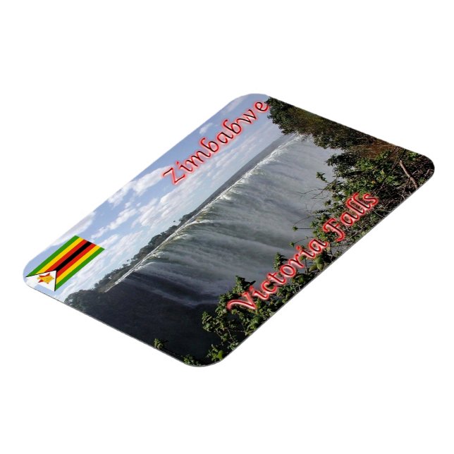 Afrika - Zimbabwe - Victoria Falls Magnet (Vänstra Sidan)