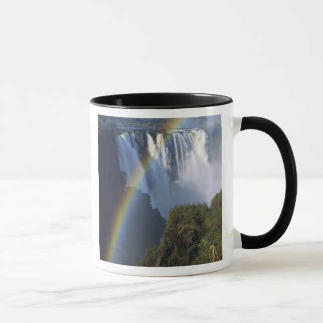 Afrika, Zimbabwe, Victoria Falls Mugg (Höger)