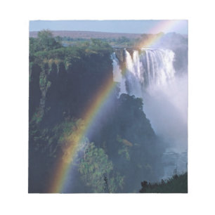 Afrika, Zimbabwe. Victoriafallen Anteckningsblock