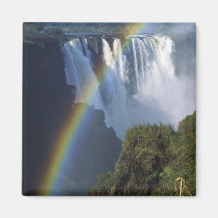 Afrika, Zimbabwe, Victoriafallen Magnet