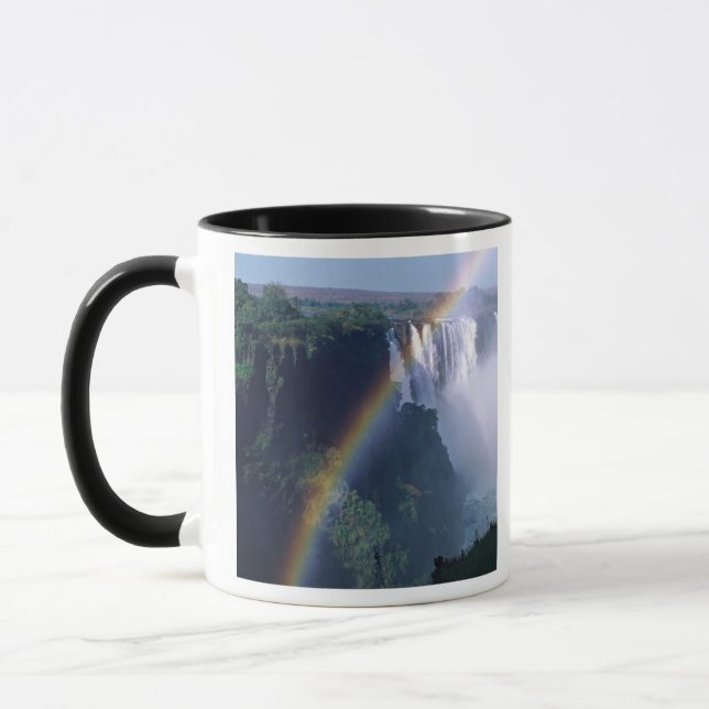 Afrika, Zimbabwe. Victoriafallen Mugg (Vänster)