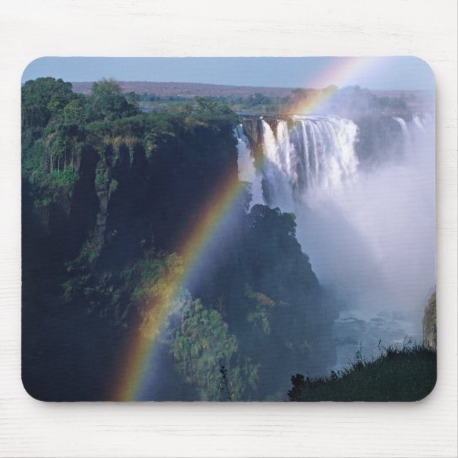 Afrika, Zimbabwe. Victoriafallen Musmatta (Framsidan)