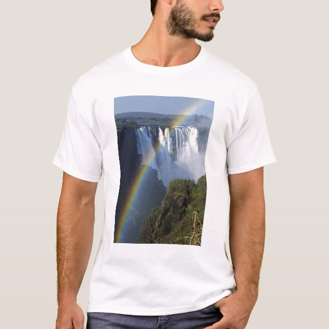 Afrika, Zimbabwe, Victoriafallen Tee (Framsida)